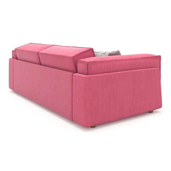 Диван-кровать Vento light long двухместный розового цвета - лучшие Прямые диваны в INMYROOM
