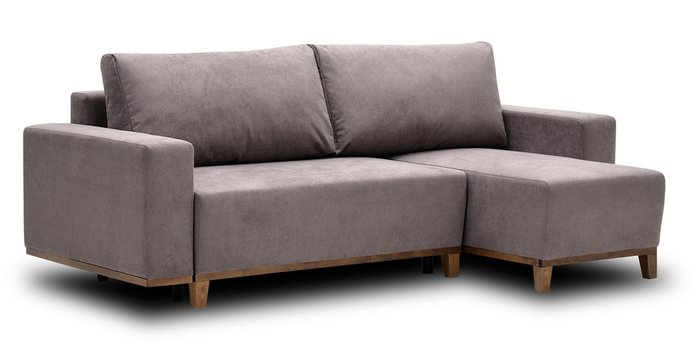 Угловой диван-кровать Эллен бежевого цвета