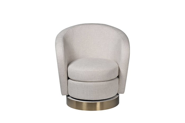 Кресло Napoli бежевого цвета - купить Интерьерные кресла по цене 44500.0