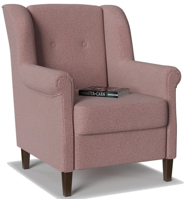 Кресло Бургос Pink розового цвета