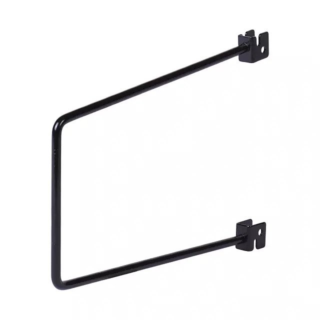 Боковой ограничитель для полок черного цвета Боковой ограничитель для полок черного цвета