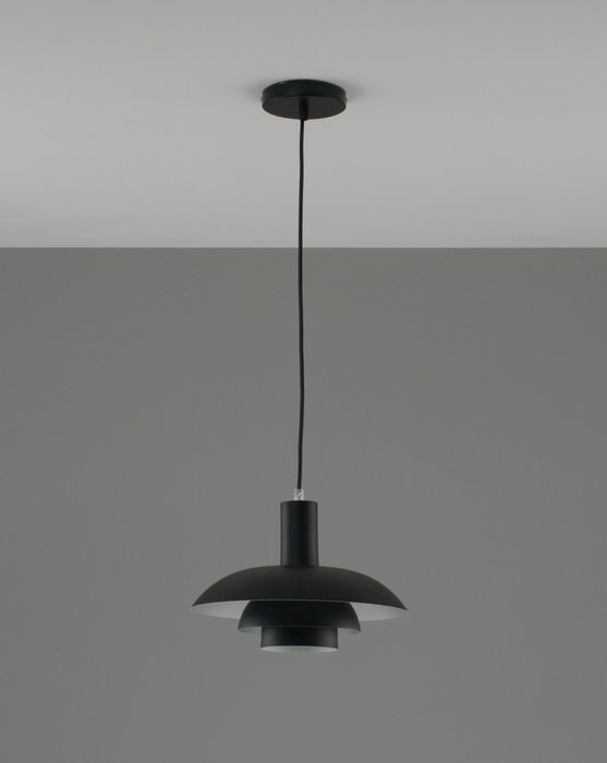 Подвесной светильник Pescara черного цвета - лучшие Подвесные светильники в INMYROOM