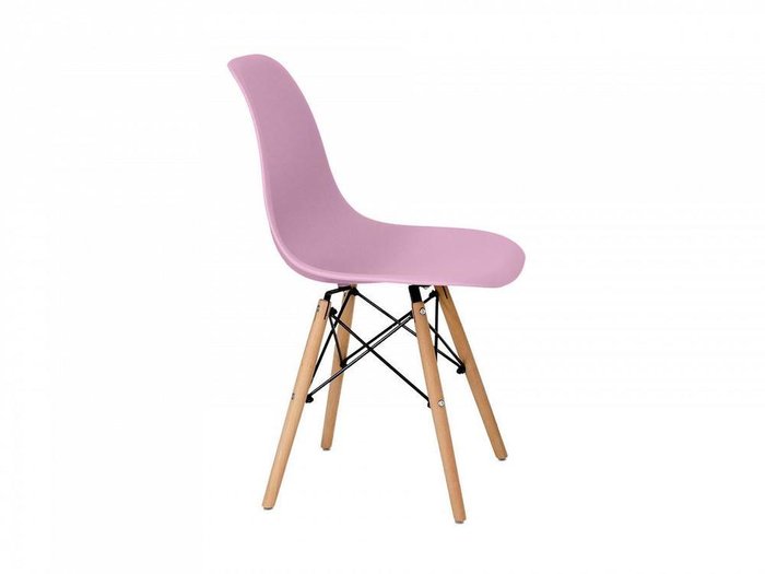 Стул Frank розового цвета  - лучшие Обеденные стулья в INMYROOM
