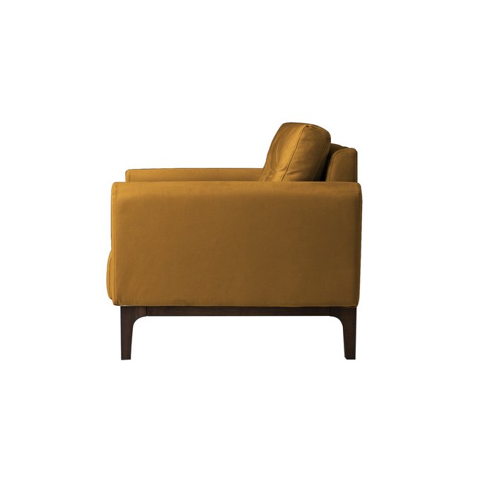 Кресло Skandinaviа горчичного цвета - купить Интерьерные кресла по цене 61900.0