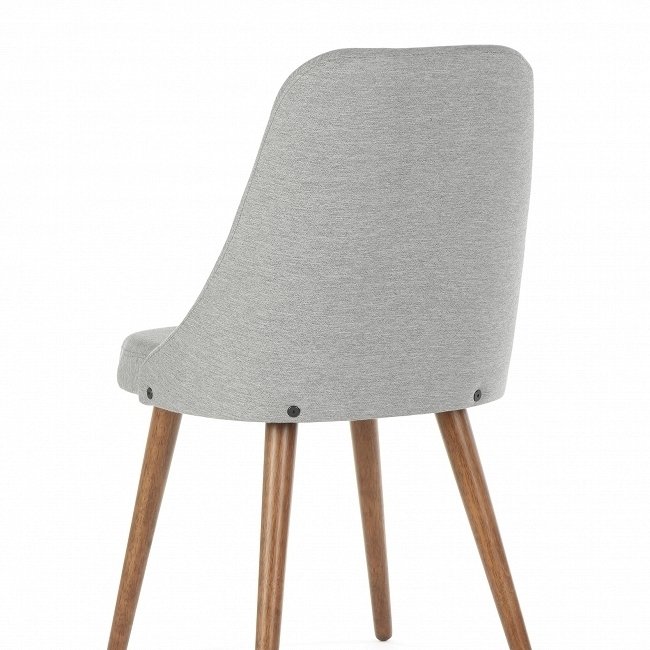 Стул Cristin серого цвета - лучшие Обеденные стулья в INMYROOM