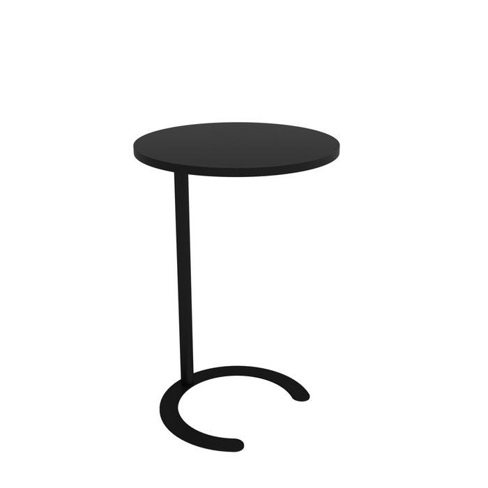 Приставной столик Horsix черного цвета