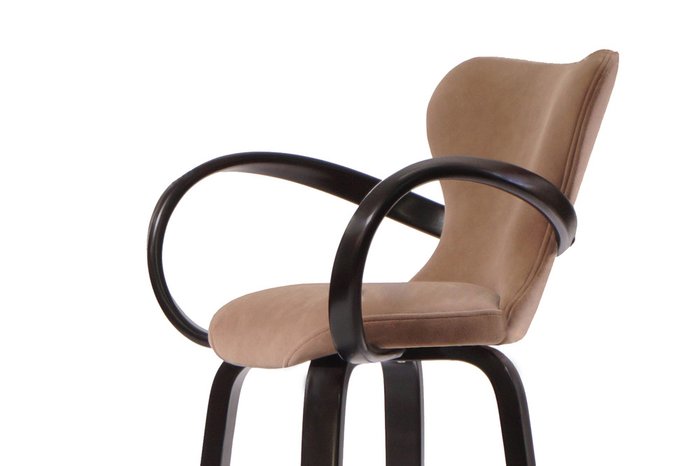 Барный стул Apriori S коричневого цвета - лучшие Барные стулья в INMYROOM