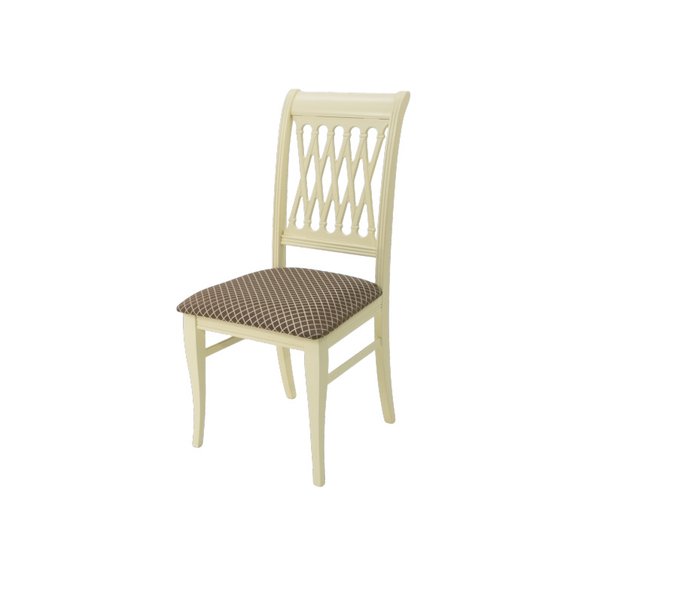 Стул Рич бежево-коричневого цвета Стул Рич бежево-коричневого цвета