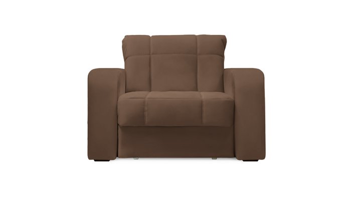 Кресло-кровать Дендра коричневого цвета - купить Интерьерные кресла по цене 49100.0