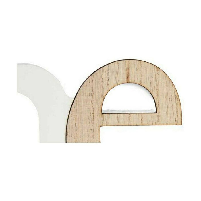 Фоторамка Home Белый Коричневый Деревянный MDF 40 x 13,5 x 1,7 cm (6 штук) - лучшие Рамки в INMYROOM