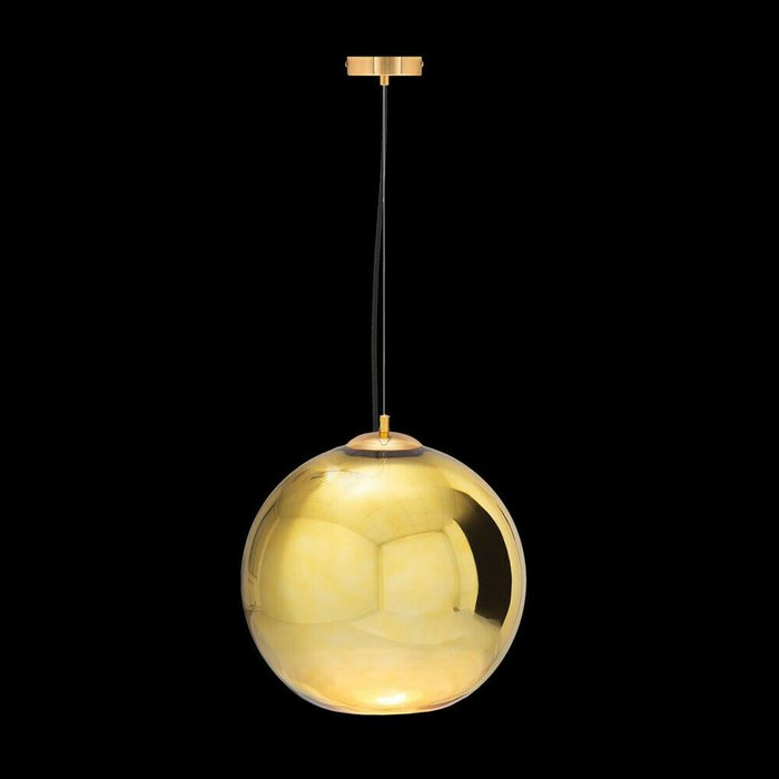 Подвесной светильник Copper Shade золотого цвета - лучшие Подвесные светильники в INMYROOM