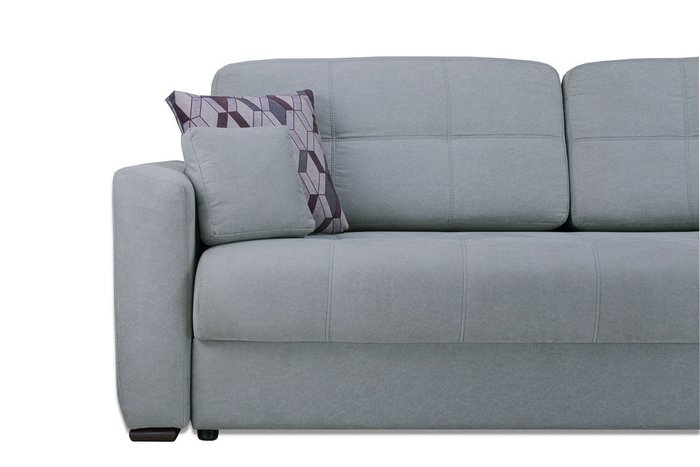 Прямой диван-кровать Фреско Оптима зеленого цвета - купить Прямые диваны по цене 81850.0
