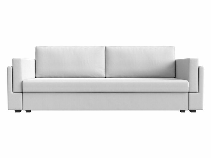 Диван-кровать Лига 007 белого цвета (экокожа) - купить Прямые диваны по цене 27999.0