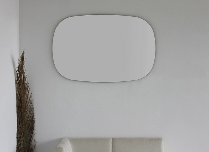 Настенное зеркало Abstract 85х130 с каркасом из мдф