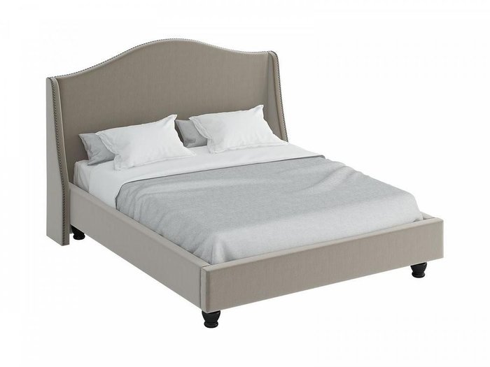 Кровать Soul серого цвета 180х200