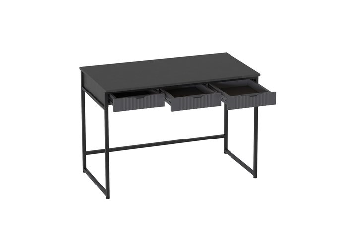 Письменный стол Нора темно-серого цвета - купить Письменные столы по цене 8491.0
