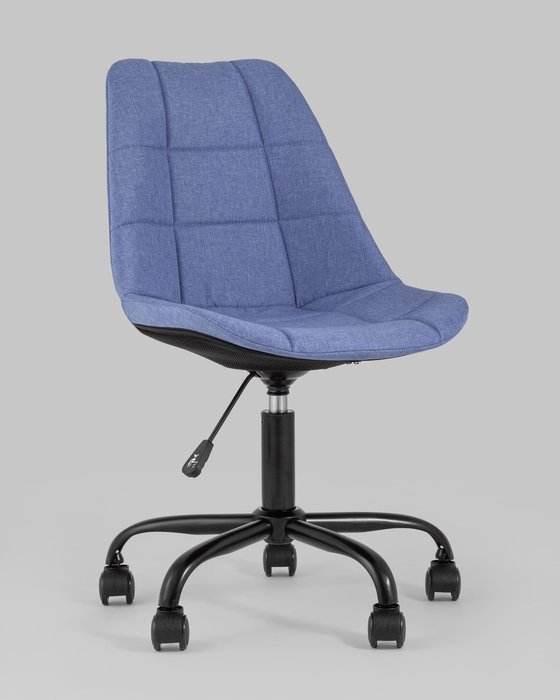 Стул офисный Гирос синего цвета - купить Офисные кресла по цене 5480.0
