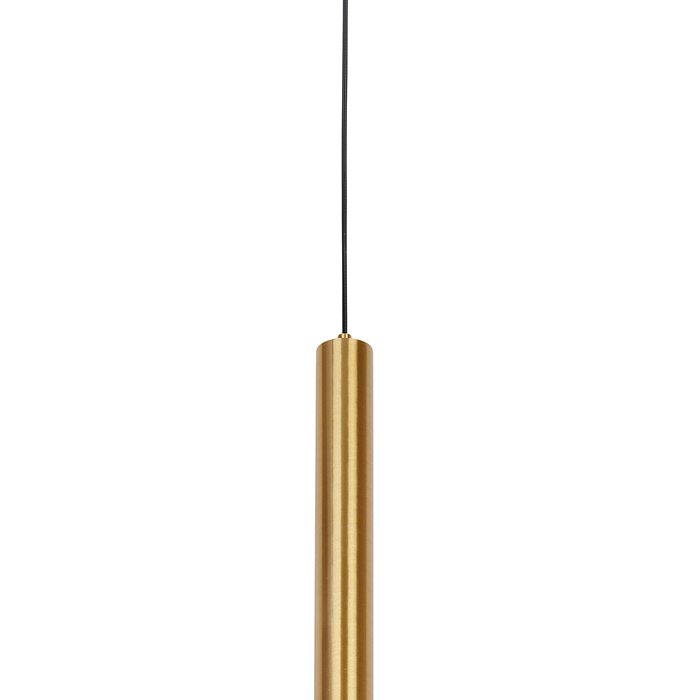Подвесной светильник Салерно черно-золотого цвета - лучшие Подвесные светильники в INMYROOM