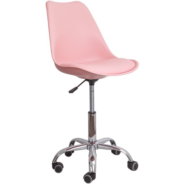 Офисный стул Camellia розового цвета