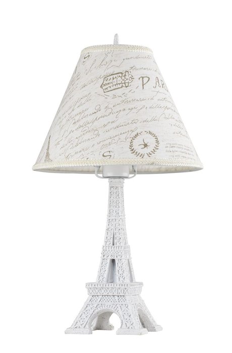 Настольная лампа Paris с металлическим основанием - купить Настольные лампы по цене 5890.0