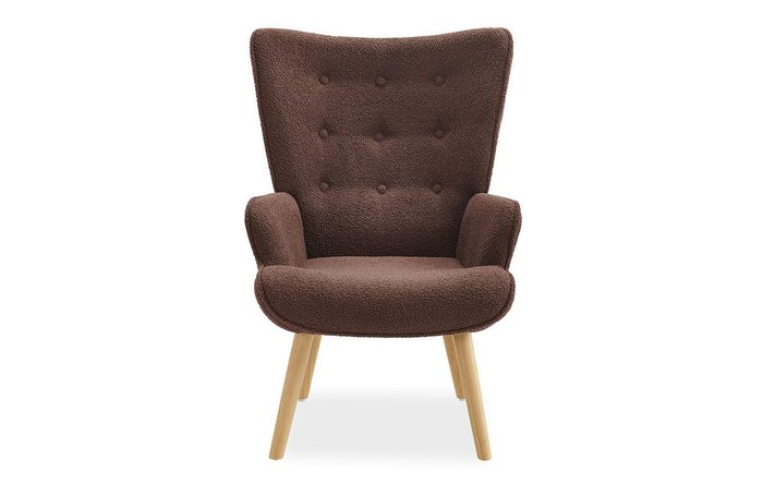 Кресло Hygge коричневого цвета - купить Интерьерные кресла по цене 20960.0