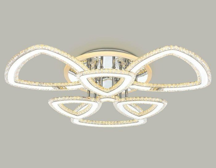 Потолочная светодиодная люстра Ambrella light Acrylica Original FA8861 - лучшие Потолочные светильники в INMYROOM