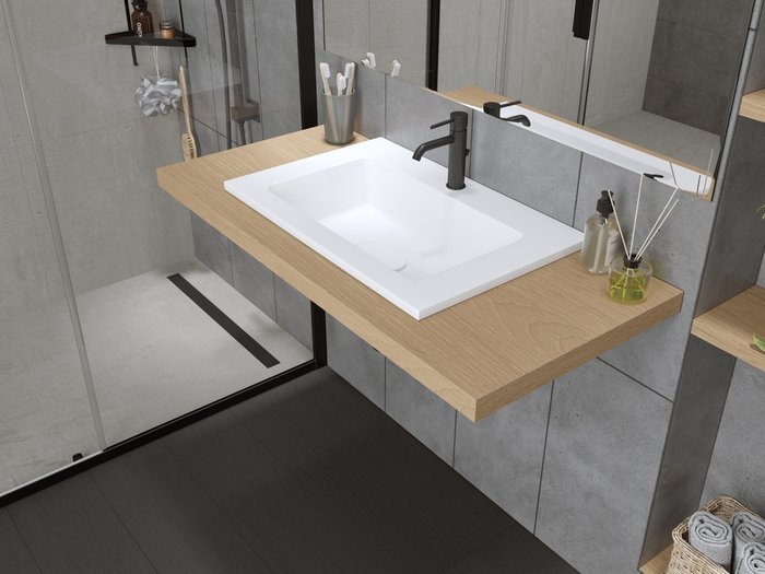 Раковина Modul 70 белого цвета Раковина Modul 70 белого цвета