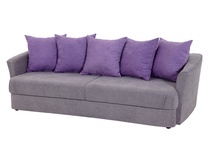Диван-кровать California серого цвета  - купить Прямые диваны по цене 121770.0