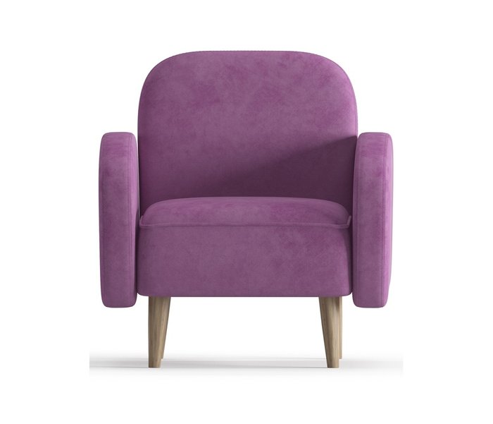 Кресло Бризби сиреневого цвета - купить Интерьерные кресла по цене 15490.0
