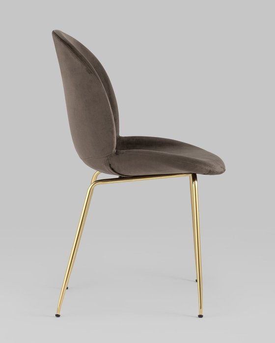 Стул Beetle коричневого цвета    - лучшие Обеденные стулья в INMYROOM