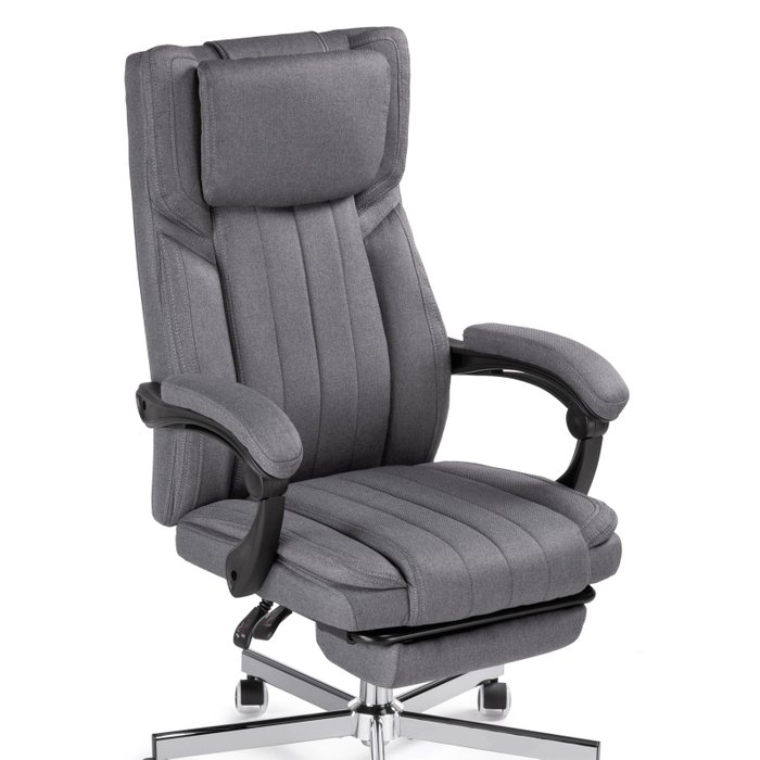Офисное кресло Damir серого цвета - лучшие Офисные кресла в INMYROOM