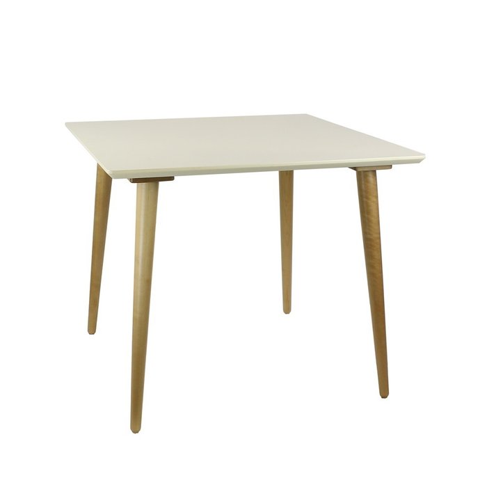 Стол обеденный Ронда Мини 90 бежевого цвета  - лучшие Обеденные столы в INMYROOM