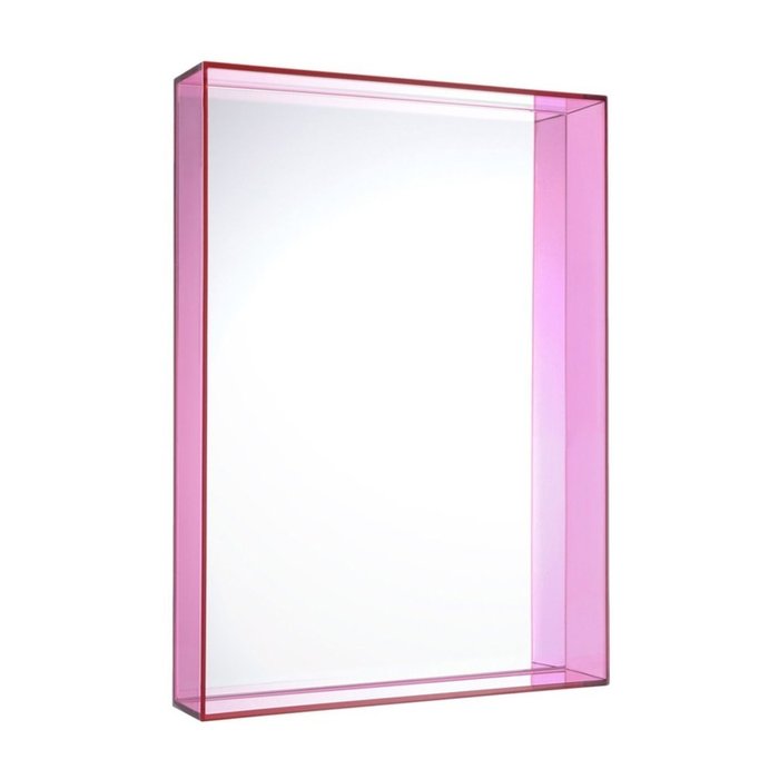 Зеркало Only Me цвета глянцевой фуксии - лучшие Настенные зеркала в INMYROOM