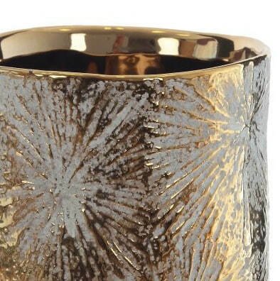 Керамическая ваза золотого цвета - купить Вазы  по цене 3998.0