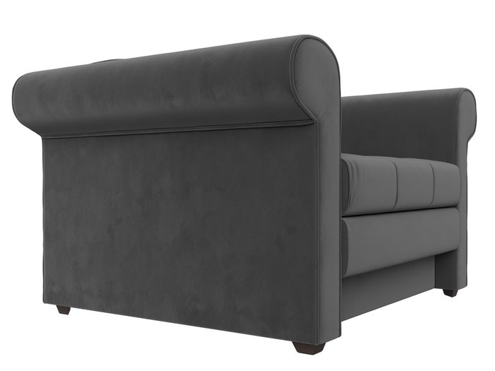 Кресло-кровать Берли серого цвета - лучшие Интерьерные кресла в INMYROOM