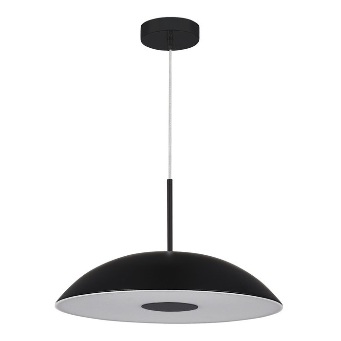 Светильник подвесной ST-Luce Черный/Черный LED 1*24W 3000K LIDO - купить Подвесные светильники по цене 14500.0