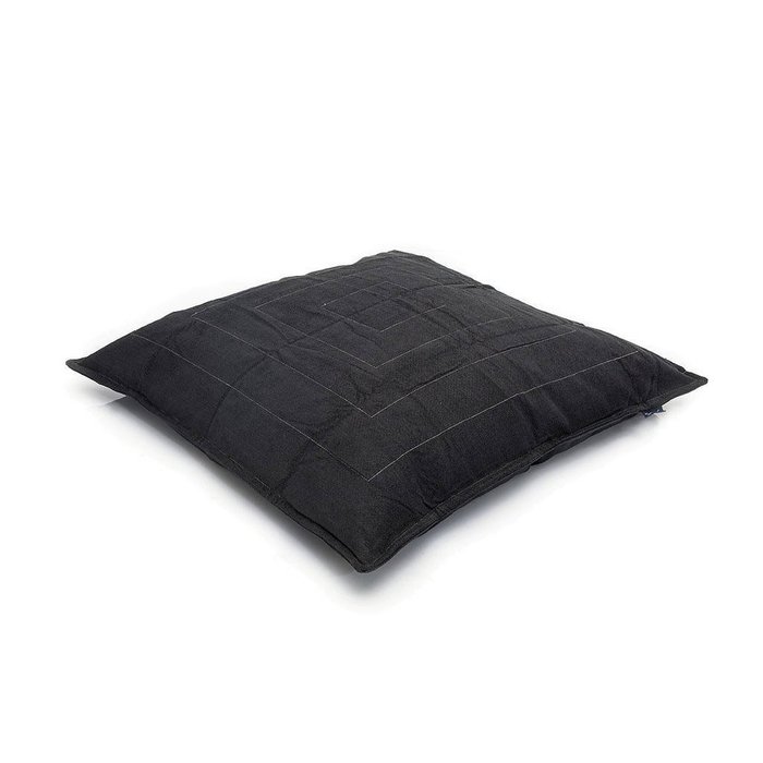 Большая подушка Ambient Lounge Zen Lounger- Black Sapphire (черный) - купить Бескаркасная мебель по цене 8190.0