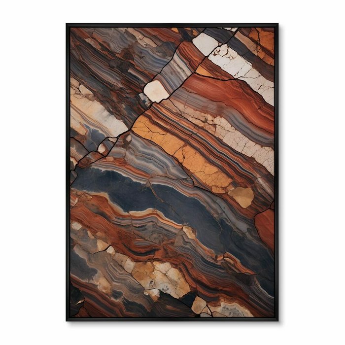 Репродукция картины Stone color palette, No 2, 2024г. Репродукция картины Stone color palette, No 2, 2024г.