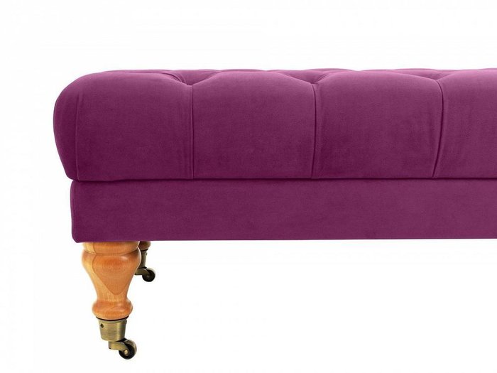 Банкетка Jazz большая пурпурного цвета на колесиках - купить Банкетки по цене 32940.0