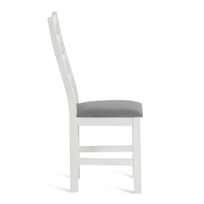 Набор из двух стульев Rosario серо-белого цвета - лучшие Обеденные стулья в INMYROOM