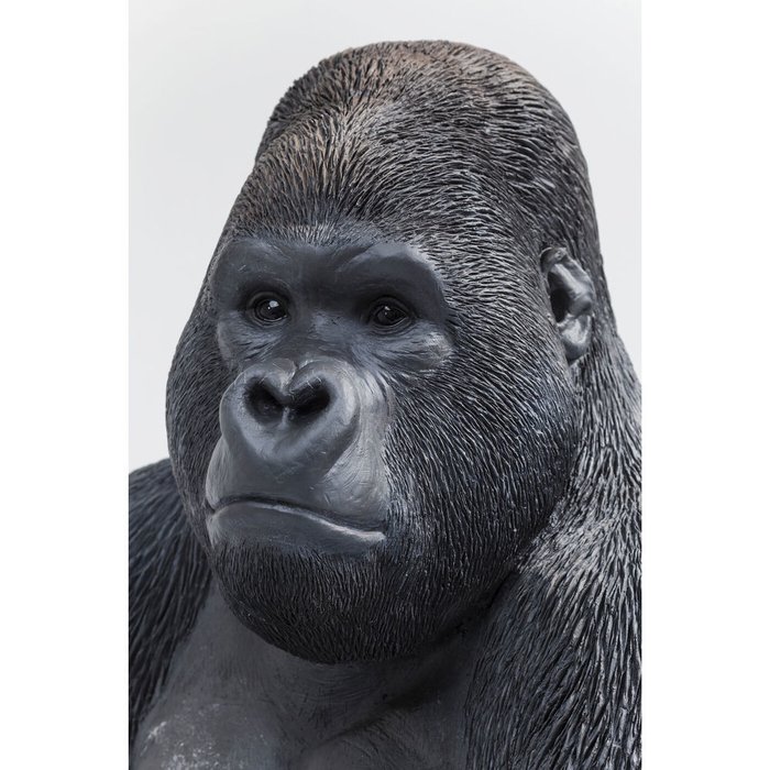 Фигура декоративная Gorilla черного цвета - лучшие Фигуры и статуэтки в INMYROOM