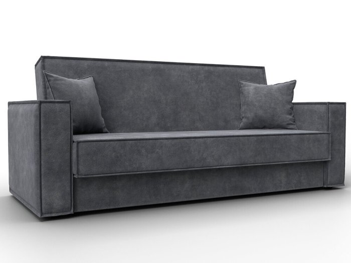 Диван-кровать Куба темно-серого цвета Диван-кровать Куба темно-серого цвета