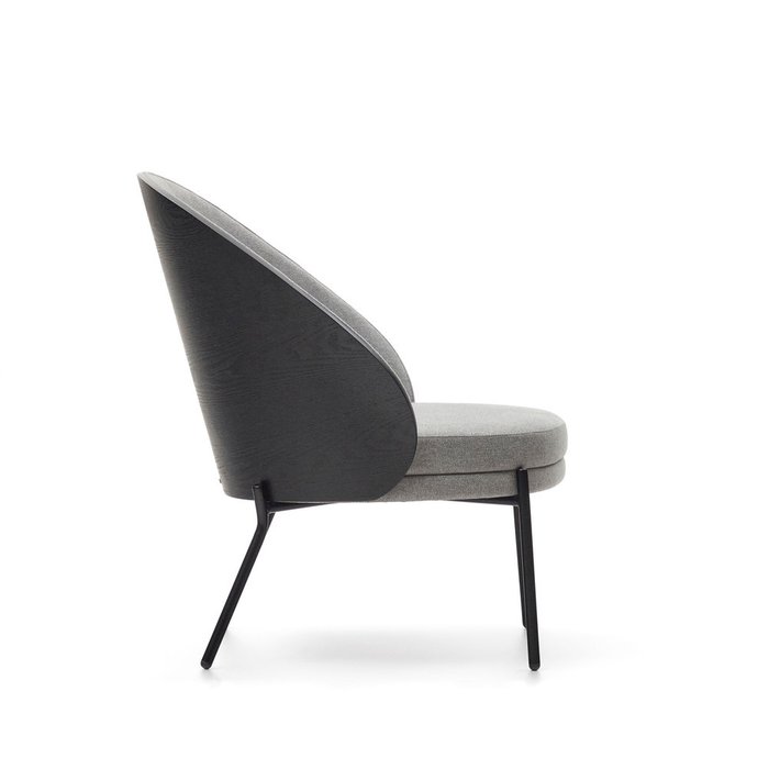 Кресло Eamy светло-серого цвета - лучшие Интерьерные кресла в INMYROOM