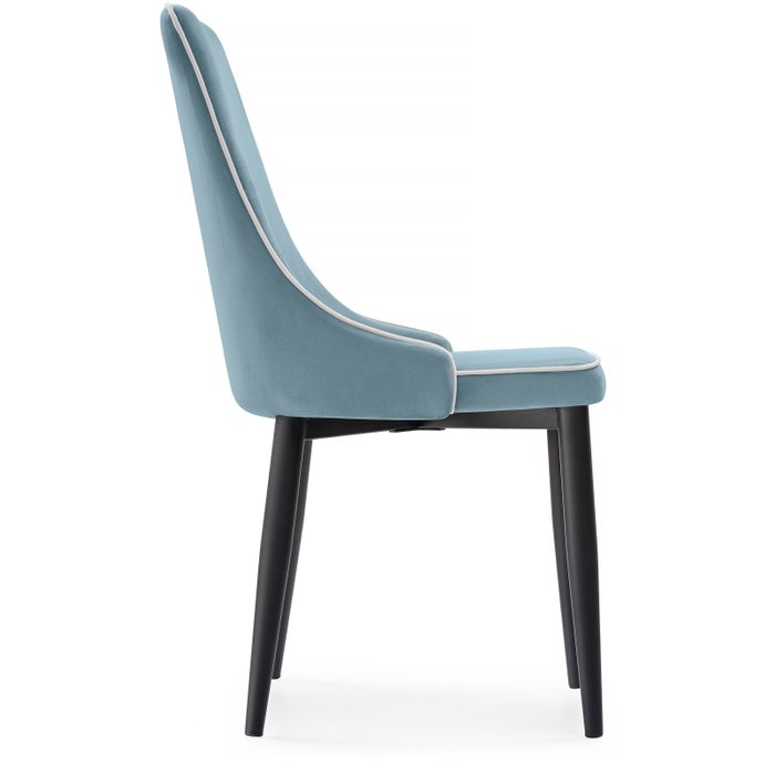 Стул Kora голубого цвета - лучшие Обеденные стулья в INMYROOM