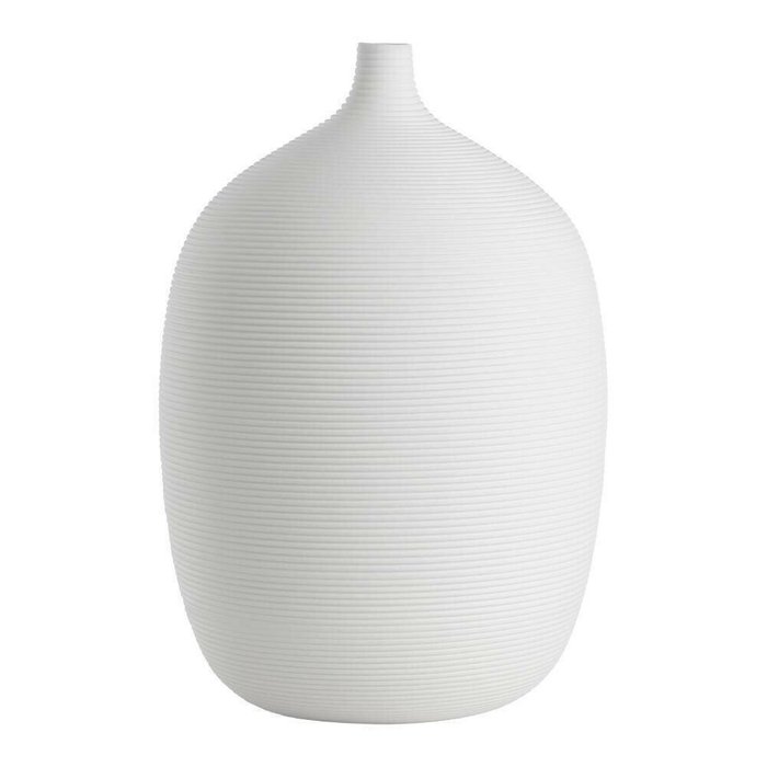 Ваза декоративная Mitane белого цвета - купить Вазы  по цене 4590.0
