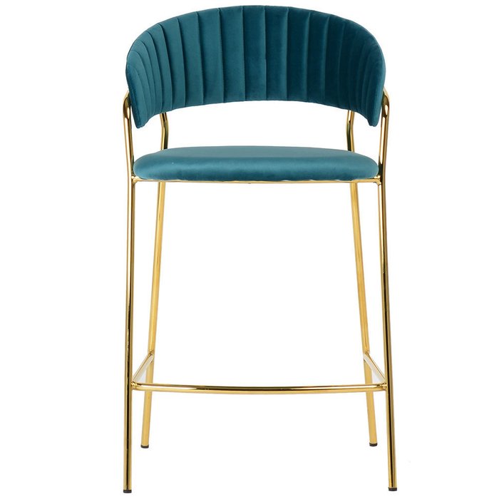 Барный стул Turin бирюзового цвета - купить Барные стулья по цене 20980.0