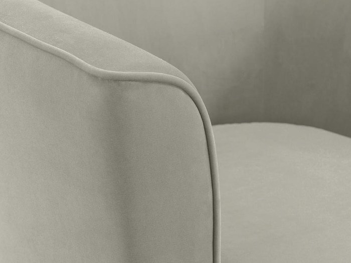 Кресло California светло-серого цвета - лучшие Интерьерные кресла в INMYROOM