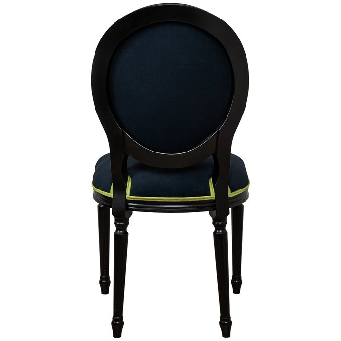 Стул Цветущая аристократка  версия 2 черного цвета - купить Обеденные стулья по цене 32000.0