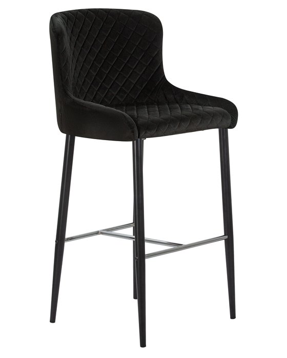 Стул барный Christian черного цвета - купить Барные стулья по цене 7730.0
