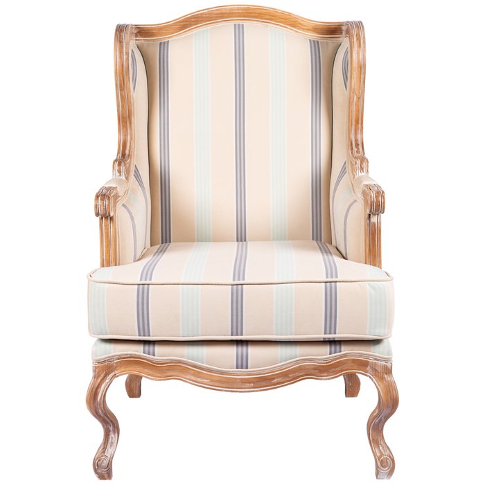 Кресло Благородное собрание бежевого цвета - купить Интерьерные кресла по цене 77000.0